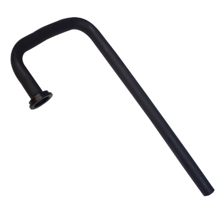Poly Bypass Tube for Fimco Sprayer, black poly tube with elbow bend