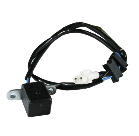 Pulsar coil for Kawasaki KLF220/KLF250 Bayou; black ignition coil with wiring harness