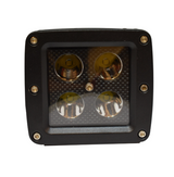 DGT Agri Hyper LED Spot Light – 20W 12V, square black housing with 4 LEDs