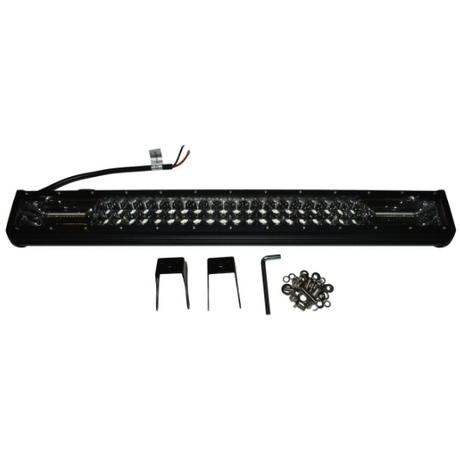 Hyper LED Light Bar by DGT Agri – 168W, 12,000 Lumen, 520mm, black metal housing with 2 mounting brackets