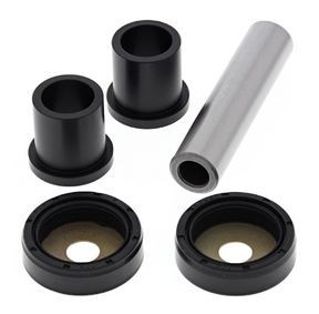 Kawasaki Bayou king pin kit for KLF220/KLF250 with black bushings, metal sleeve and round caps
