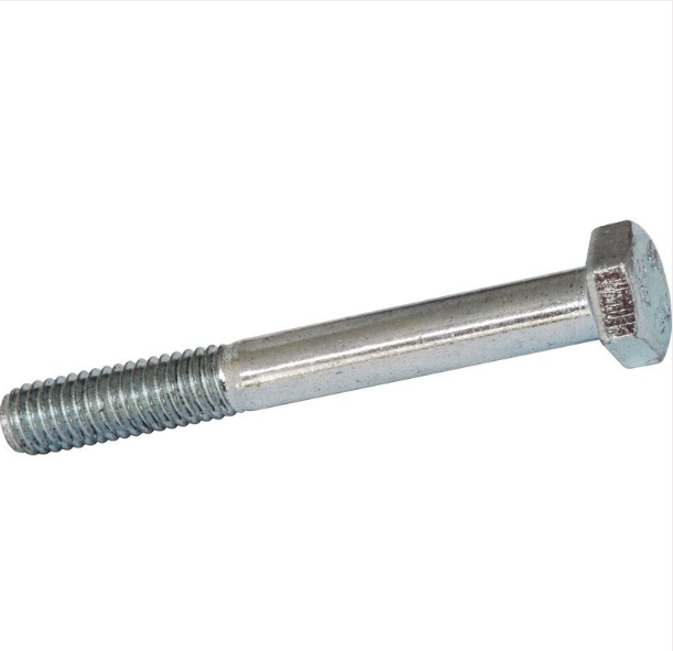 Hex bolt M8 x 45mm HT, zinc-plated steel hardware item