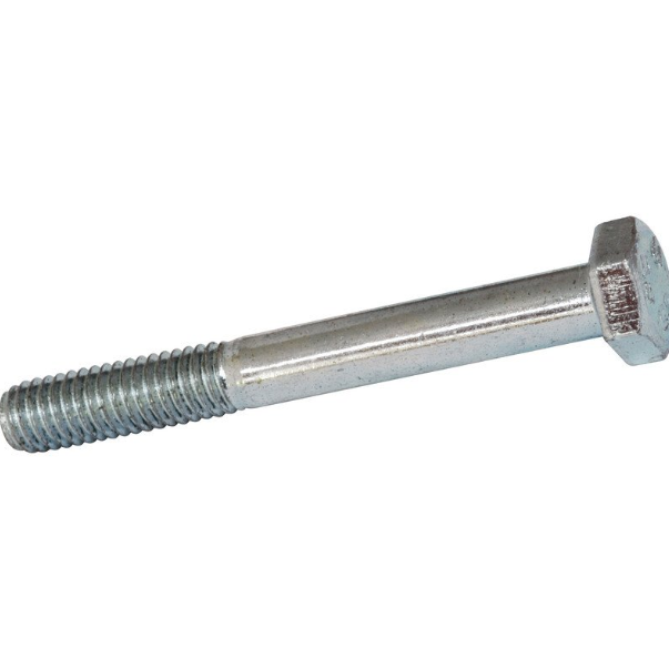 DGT Agri hex bolt, M10 x 40mm, heat-treated steel, threaded