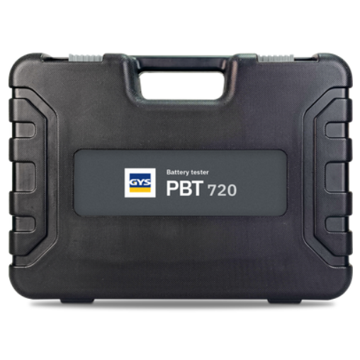 GYS PBT 720 battery tester with printer in black carrying case