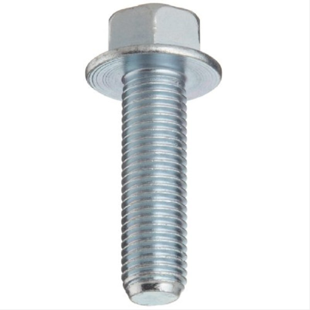 Flange bolt M6 x 30mm high-tensile, zinc-plated, DGT Agri, pack of 25