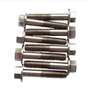 Flange bolts M8 x 45mm HT threaded; several metallic hex flange bolts shown