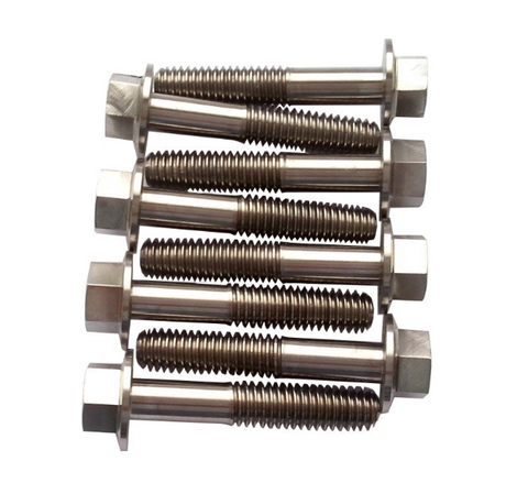 Flange bolts M8 x 60mm HT partially threaded, steel, pack of 25.