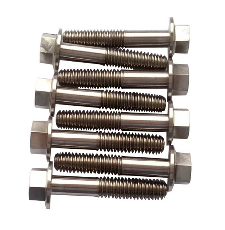 Flange bolts M12 x 30mm high-tensile, pack of 25, DGT Agri, steel bolts