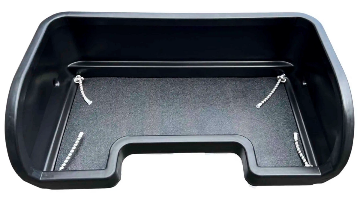Wydale ATV Dog Box by DGT Agri, black plastic ATV storage box, 1210 x 600mm