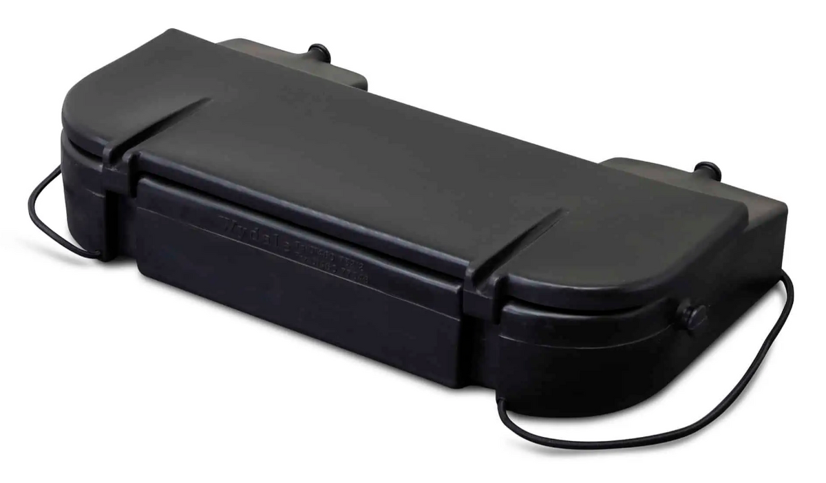 Wydale ATV Front Tool Box, black plastic storage box, 900 x 500mm.