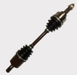 CV driveshaft by Hyper for Honda TRX420 IRS front (2009–2014), complete with black CV boots