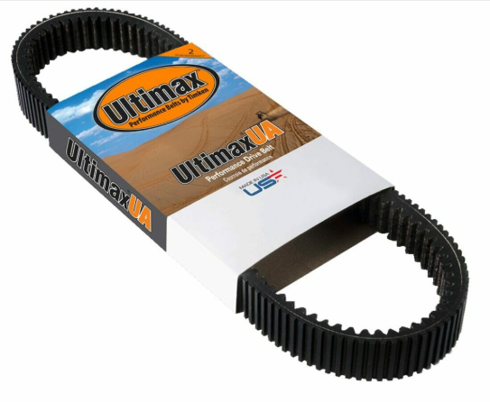 Ultimax UA443 CVT drive belt for Suzuki KingQuad 500 (2007–2022); black, toothed belt