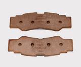 Rear disc brake pads set (pair) for Yamaha YXZ1000R / Wolverine RMax 2/4 1000, copper friction material