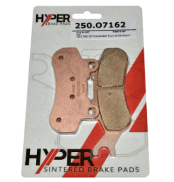 Front right-hand disc brake pad set, copper sintered pads by Hyper, for Can-Am UTVs (2-pack)