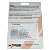 Brake pads set for ATVs front/rear disc (Hyper) fits Bombardier/Can-Am Outlander and Yamaha YFM400/450 (2000–2020).