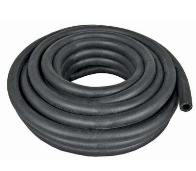 Fimco sprayer hose coil, black rubber hose for UTV boom sprayer