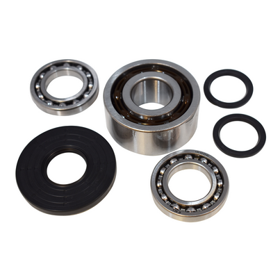 Front differential bearing and seal kit with metal bearings and rubber seals for Polaris Brutus/Ranger/RZR