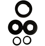Front differential bearing and seal kit for Honda TRX420/TRX500 (2012–2018); set of five black seals and rings