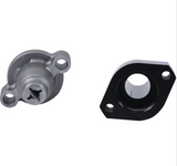 Cam Chain Tensioner Conversion Kit for Polaris (2011–2019), two-piece kit with silver tensioner and black mounting plate