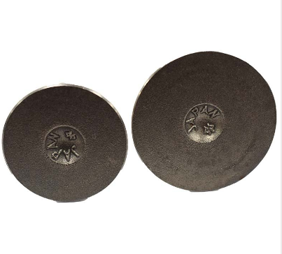 Engine Valve Pair for Can-Am ATV, two dark metal valve heads (one small, one large)