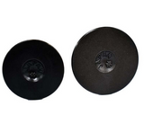 Engine valve pair for Polaris ATV models (Sportsman/Magnum/Xpedition/Ranger/Scrambler 400–500) - black discs