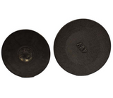 Engine valve pair (2), Yamaha YFM600 Grizzly compatible, dark metal valves