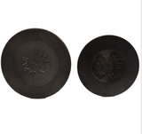 Engine valve pair for Kawasaki KVF360 Prairie ATV, black metal