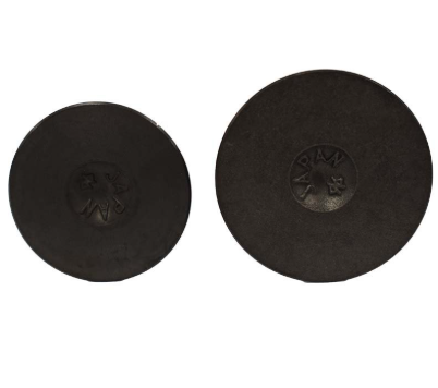 Engine Valve Pair for Kawasaki KLF220/KLF250 Bayou, dark metal, two valves