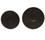 Engine Valve Pair for Kawasaki KLF220/KLF250 Bayou, dark metal, two valves