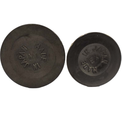 Engine Valve Pair for Honda TRX ATV (2005–2014), black steel valve heads