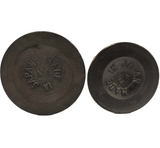 Engine Valve Pair for Honda TRX ATV (2005–2014), black steel valve heads