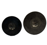 Engine valve pair, two black valves, for Honda TRX250EX (2001–2008)