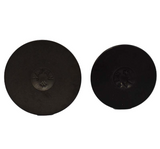 Engine Valve Pair for Honda TRX400EX/TRX400X and TRX500FA/TRX500FGA/TRX500FPA, black discs