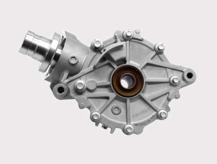 Rear differential (IRS) for Honda TRX420/500/520, gray aluminum housing