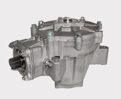 Front Differential Complete for Kawasaki Mule 2510/3010/4010 (1993–2021) by ATV City, cast aluminum housing.