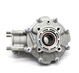 Rear differential complete unit for Honda TRX300/TRX300FW (1988–2000), ATV City, silver aluminum housing with bolt pattern