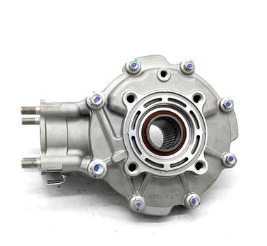 Rear differential complete unit for Honda TRX300/TRX300FW (1988–2000), ATV City, silver aluminum housing with bolt pattern