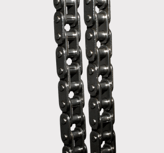 Cam chains, 90-link timing chain for Kawasaki KLF300/KEF300/KVF300 (1986–2005), two black chains shown.
