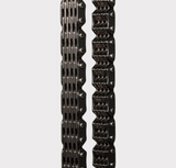 Cam chain pair (2) for Polaris Predator/Outlaw (2003–2007), ATV City timing chains, black metal finish