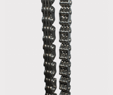 Cam chain timing chains, metallic silver, two chains shown, ATV City