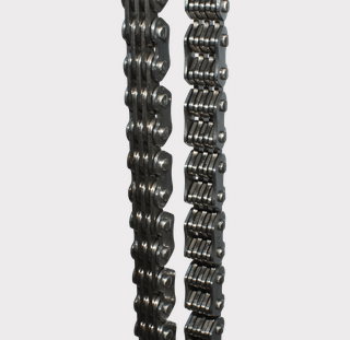 Cam chains for Yamaha YFM400/450 Kodiak Grizzly Wolverine (2002–2023), two steel timing chains