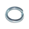DGT Agri 12mm split spring washer, silver metal, pack of 25