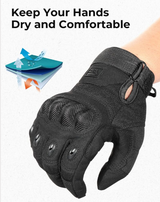 Motorcycle / Tactical Gloves – Black (Medium)