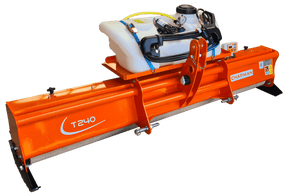 Chapman T240 Tractor-Mounted Weed Wiper with orange frame and white reservoir, 2.4m, CAT 1 & 2