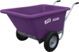 JFC Agri Twin Wheeled Farm Barrow, purple 250L capacity with UV resistant body and pneumatic wheels