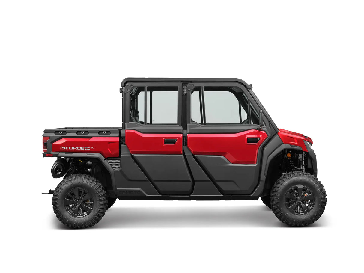 CFMOTO UFORCE U10 XL Pro red 6-seat full-cab UTV