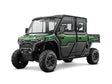 CFMOTO UFORCE U10 Pro XL 6-seat full-cab UTV with green exterior and black accents.