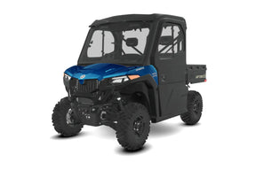 CFMOTO UFORCE 600 Highland UTV with full cab, blue body, 4x4, factory heater, EPS