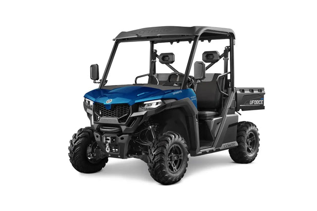 CFMOTO UFORCE 600 Twilight Blue 4WD UTV with cargo bed and EPS