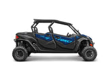 CFMOTO ZFORCE 950 Sport 4 four-seat side-by-side UTV, blue and black with beadlock wheels